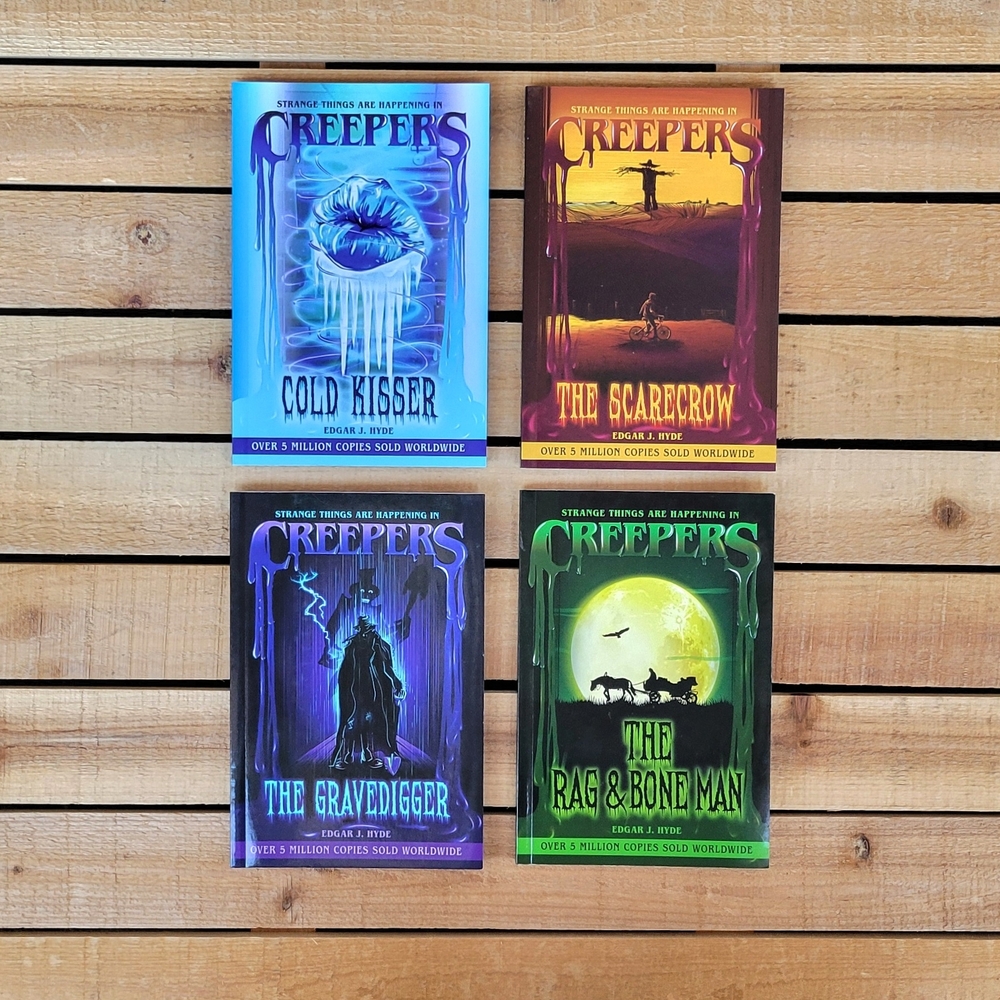 Strange Things Are Happening In Creepers Book Lot (4) By Edgar J. Hyde